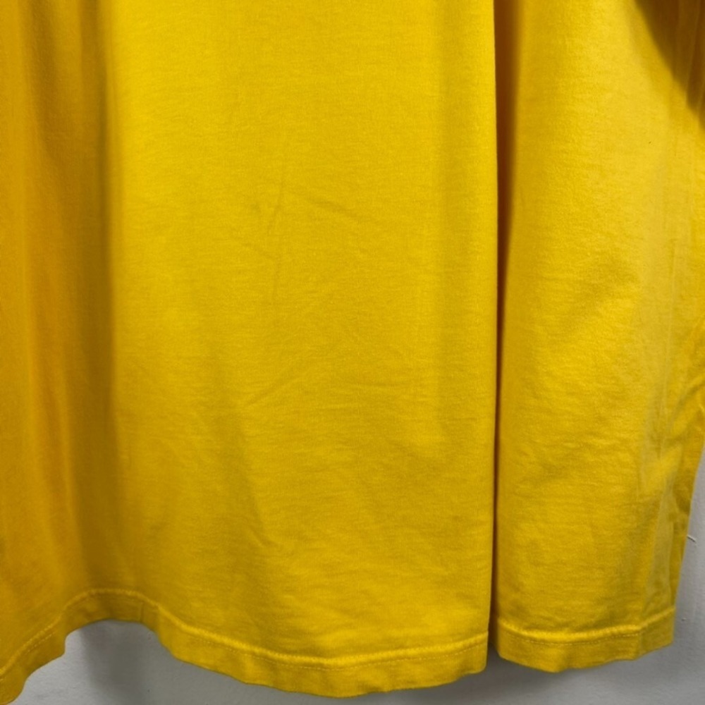 Vintage Patagonia Beneficial T-Shirt‎ XL Yellow Surf Ocean Graphic 90s Spellout - Picture 14 of 14